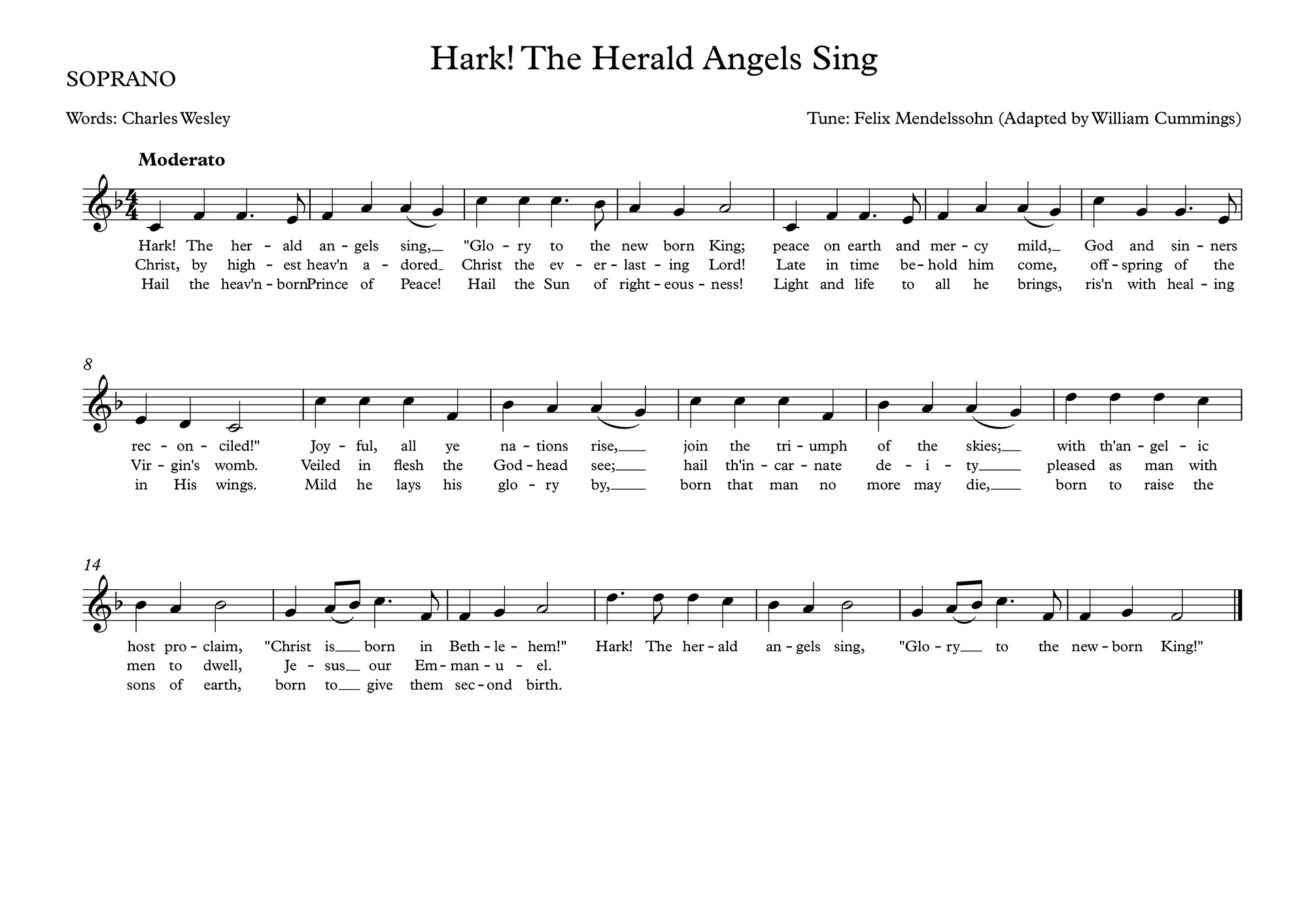 The Words Hark the herald angels sing - photo 4