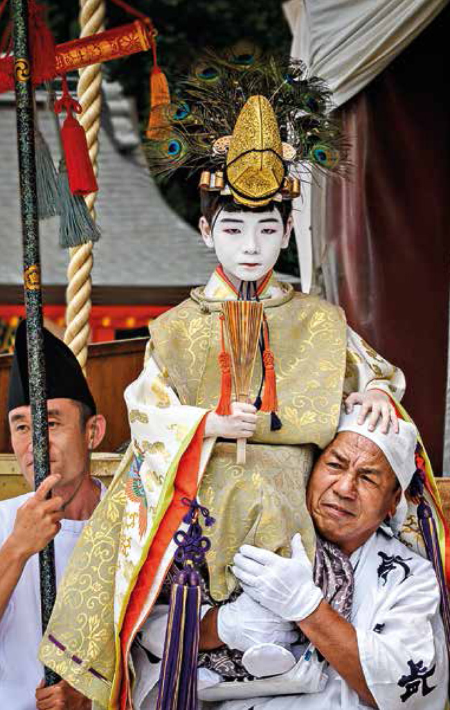 The citys festivals maintain ancient traditions such as the chigo at the Gion - photo 6