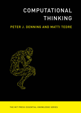 Denning Peter J. Computational Thinking