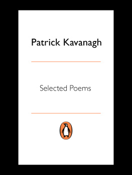 Patrick Kavanagh - Selected Poems