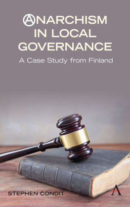 Stephen Condit - Anarchism in Local Governance: A Case Study from Finland