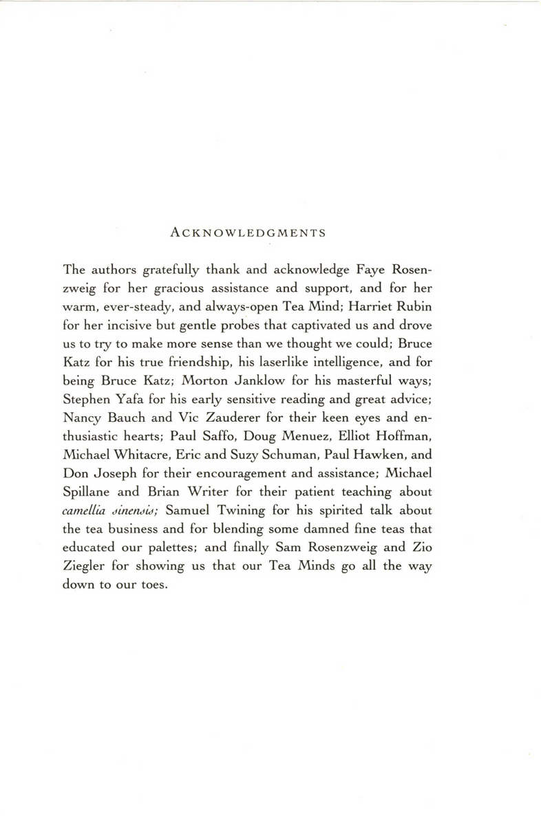 The Republic of Tea The Story of the Creation of a Business as Told Through the Personal Letters of Its Founders Mel Ziegler 336p 0385420579 - photo 11