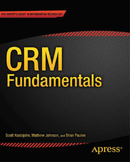 Scott Kostojohn - CRM Fundamentals