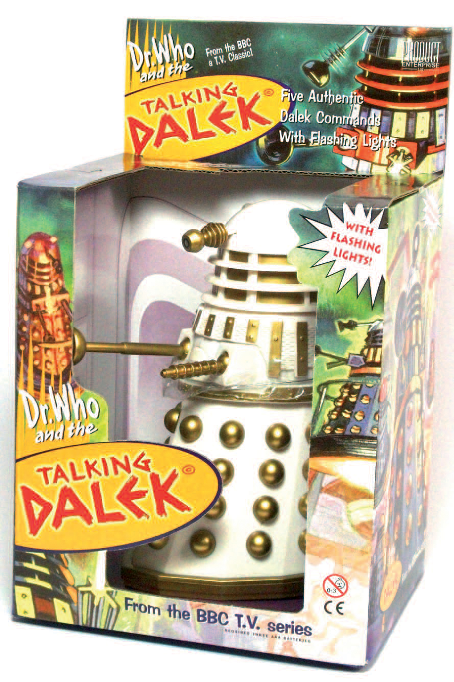 Product Enterprises white Talking Dalek 2001 On its launch Stephen Walker - photo 6