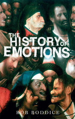 Rob Boddice - The history of emotions (Historical Approaches)