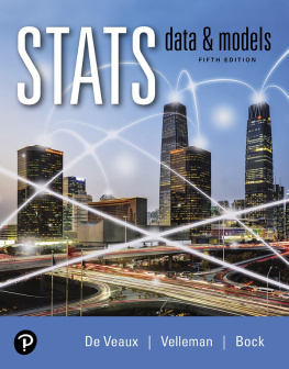 Richard D. De Veaux - Stats: Data and Models (5th Edition)