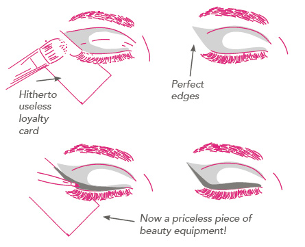 ELIMINATE MESS Make your eye make-up look as professional as possible and do - photo 8