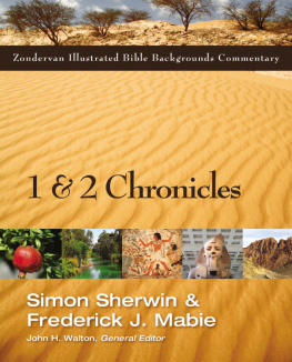 Simon Sherwin - 1 & 2 chronicles