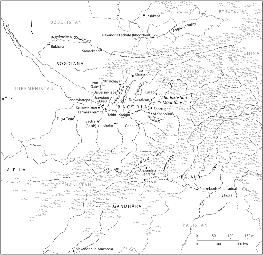 MAP 2 Hellenistic Bactria MAP 3 Ai Khanoum city plan Introduction - photo 5