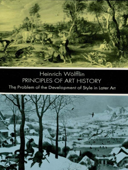 Heinrich Wolfflin - Principles of Art History