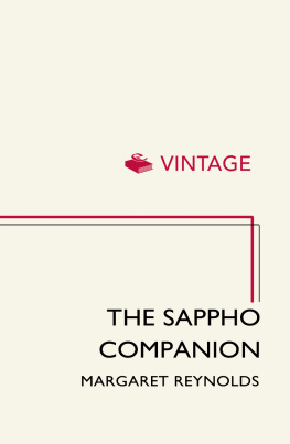 Margaret Reynolds - The Sappho Companion