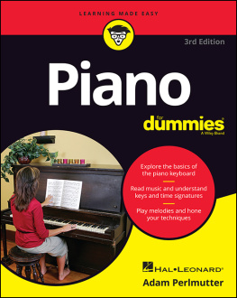 Hal Leonard Corporation piano For Dummies