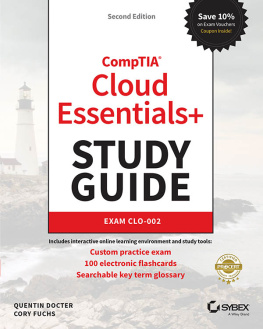 Quentin Docter - CompTIA Cloud Essentials+ Study Guide