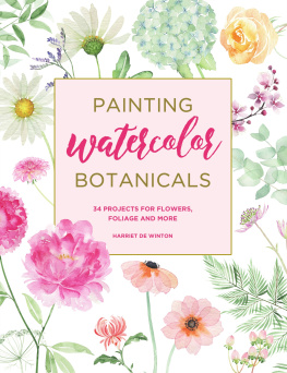 Harriet de Winton Painting Watercolor Botanicals