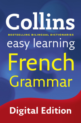 Collins Collins Easy Learning French Grammar