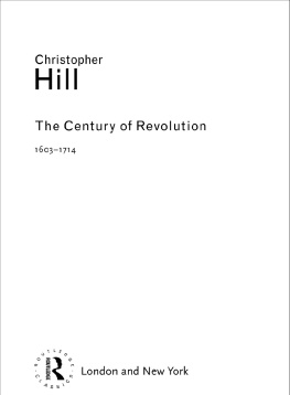 Hill Christopher - The Century of Revolution: 1603-1714