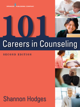 Shannon Hodges - 101 Careers in Counseling
