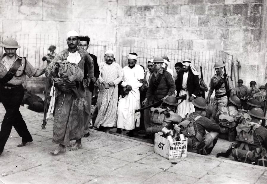 Arab revolt against British occupation After murders on both sides a worrying - photo 1