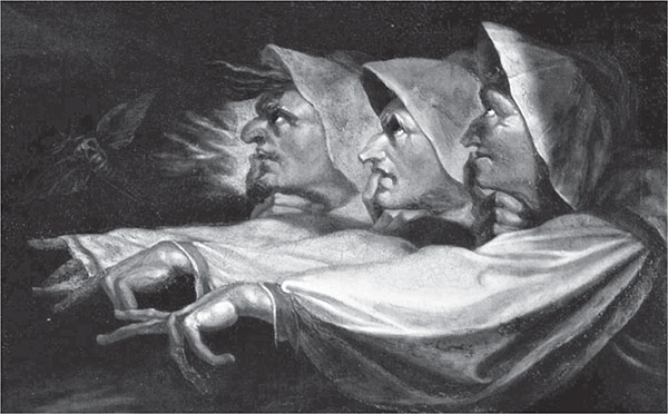 Macbeths Three Witches by Henry Fuseli 1783 Over the years much has been - photo 4