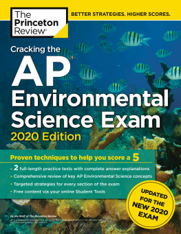 The Princeton Review AP Environmental Science Exam: Practice Tests & Prep for the NEW 2020 Exam