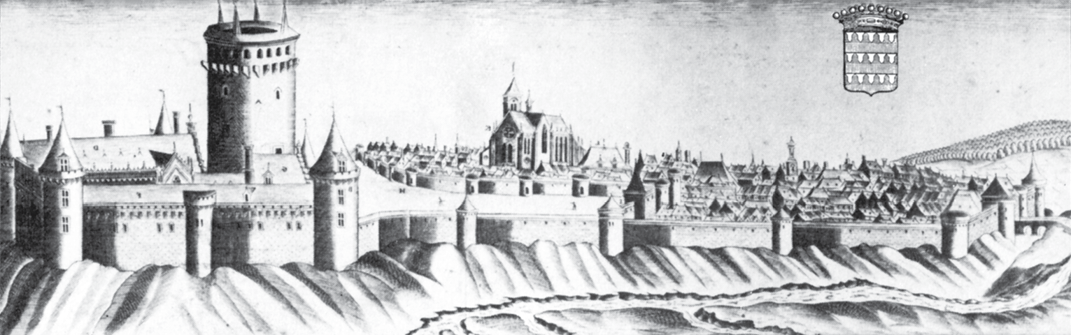 Coucy-le-Chteau as it would have appeared in the 14th century From a 16th - photo 1