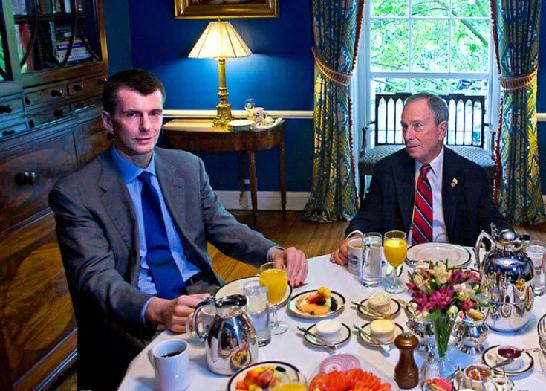 Prokhorov With Michael Bloomberg Here are just a few of the eerie parallels I - photo 8