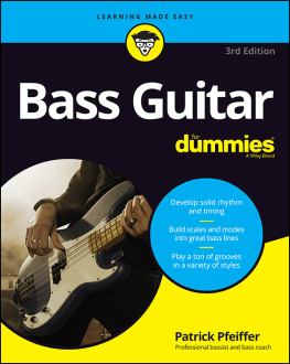 Patrick Pfeiffer - Bass Guitar for Dummies