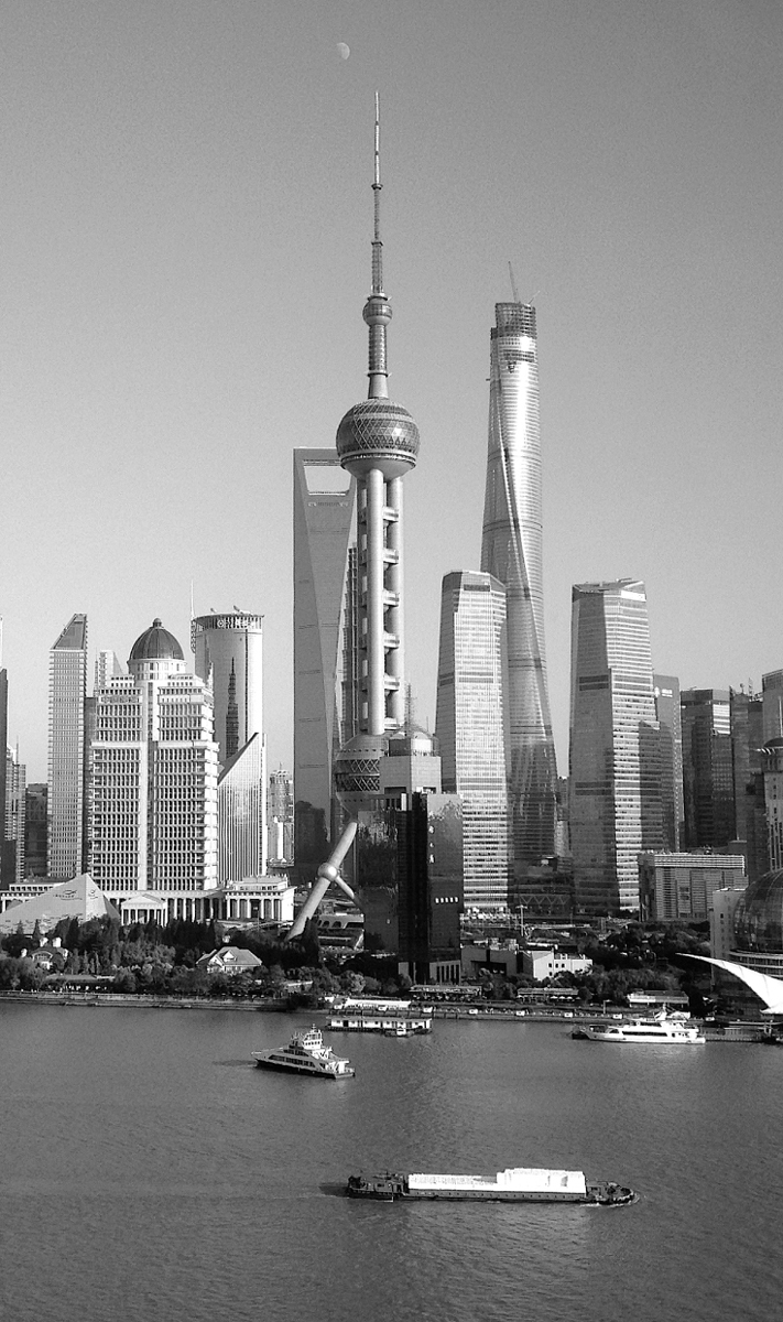 Construction began on the glamorous Pudong skyline a mere 30 years ago - photo 4