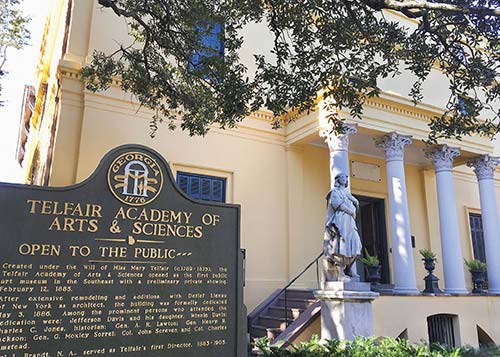 the Telfair Academy of Arts and Sciences in Savannah wild horses on - photo 6