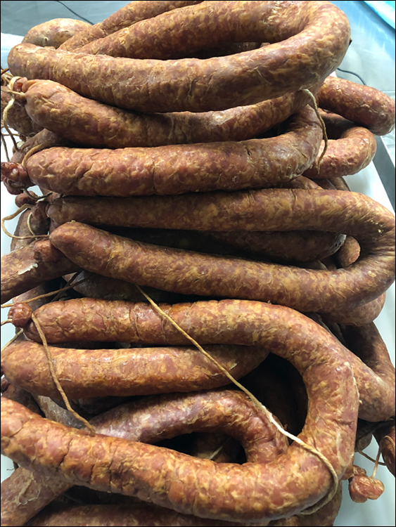 MARK LAFAY Andouille see for this recipe PHOTO BY DAVID PLUIMER Smoked pork - photo 15