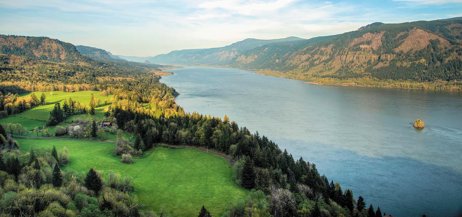 Pick a Scenic Route Like the pioneers once in Oregon on the final stretch - photo 13