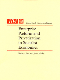 title Enterprise Reform and Privatization in Socialist Economies World - photo 1