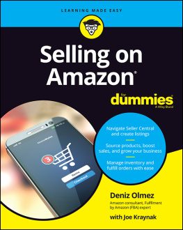 Deniz Olmez - Selling on Amazon For Dummies