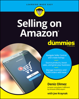 Deniz Olmez Selling on Amazon For Dummies