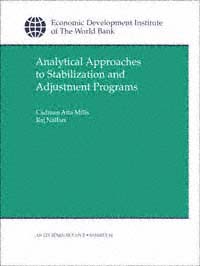 title Analytical Approaches to Stabilization and Adjustment Programs EDI - photo 1