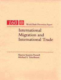 title International Migration and International Trade World Bank - photo 1