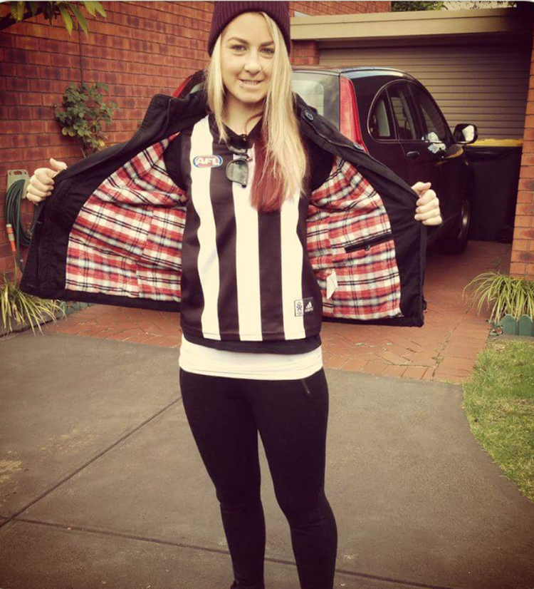 All I ever wanted to do was play football for Collingwood With fiance and - photo 25