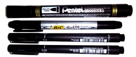 Inking comes next to penciling These are thetools you need to make permanent - photo 8