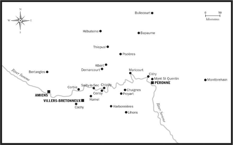 The Somme southern sector The Somme Valley Introduction In 1994 with an - photo 5