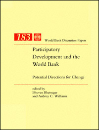 title Participatory Development and the World Bank Potential Directions - photo 1