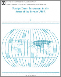 title Foreign Direct Investment in the States of the Former USSR Studies - photo 1