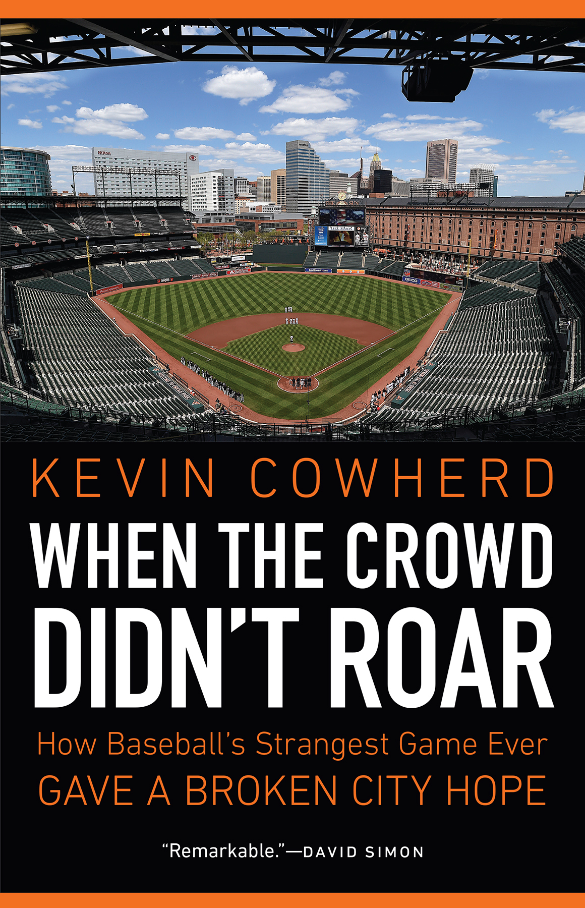 Kevin Cowherd has written a remarkable sports book that isnt actually about - photo 1