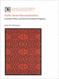 title Public Sector Decentralization Economic Policy and Sector - photo 1