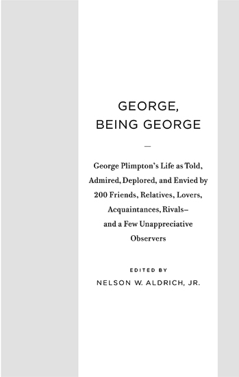 GEORGE BEING GEORGE CONTENTS I GEORGES STORIED BACKGROUND II SIGHTINGS - photo 3