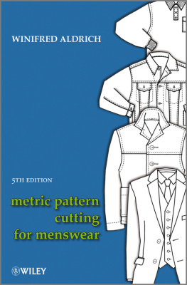 Aldrich - Metric pattern cutting for menswear: including unisex clothes and computer aided design