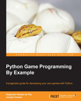 Alejandro Rodas de Paz Python Game Programming By Example