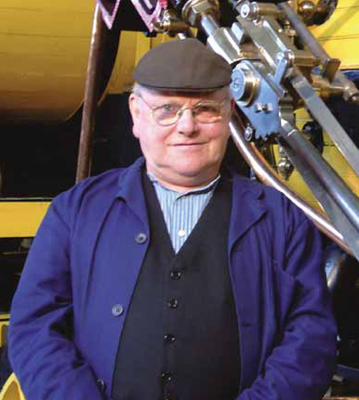 Fred Dibnah standing beside the National Railway Museums Rocket designed by - photo 3