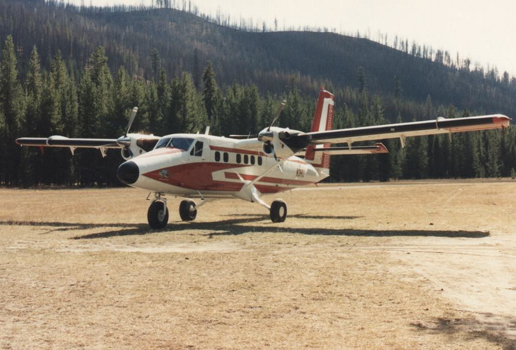 The de Havilland Twin Otter Jim Larkin flew with author Dick Williams Photo - photo 4