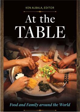 Albala - At the Table: Food and Family around the World