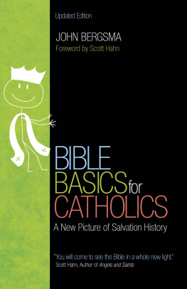 John Bergsma Bible Basics for Catholics